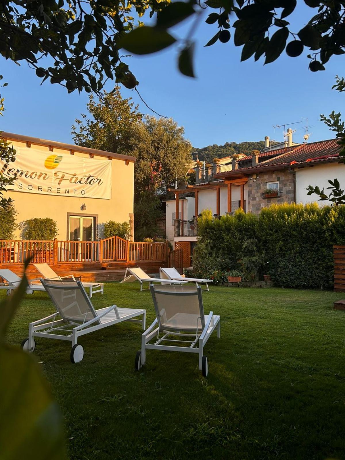 Bed and Breakfast Lemon Factor Sorrento Esterno foto